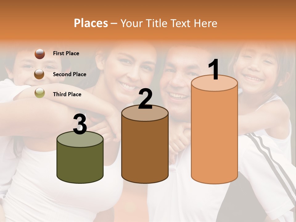 Fitness Match Smile PowerPoint Template