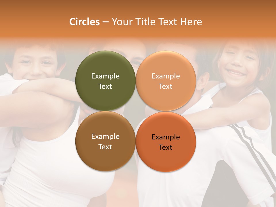 Fitness Match Smile PowerPoint Template