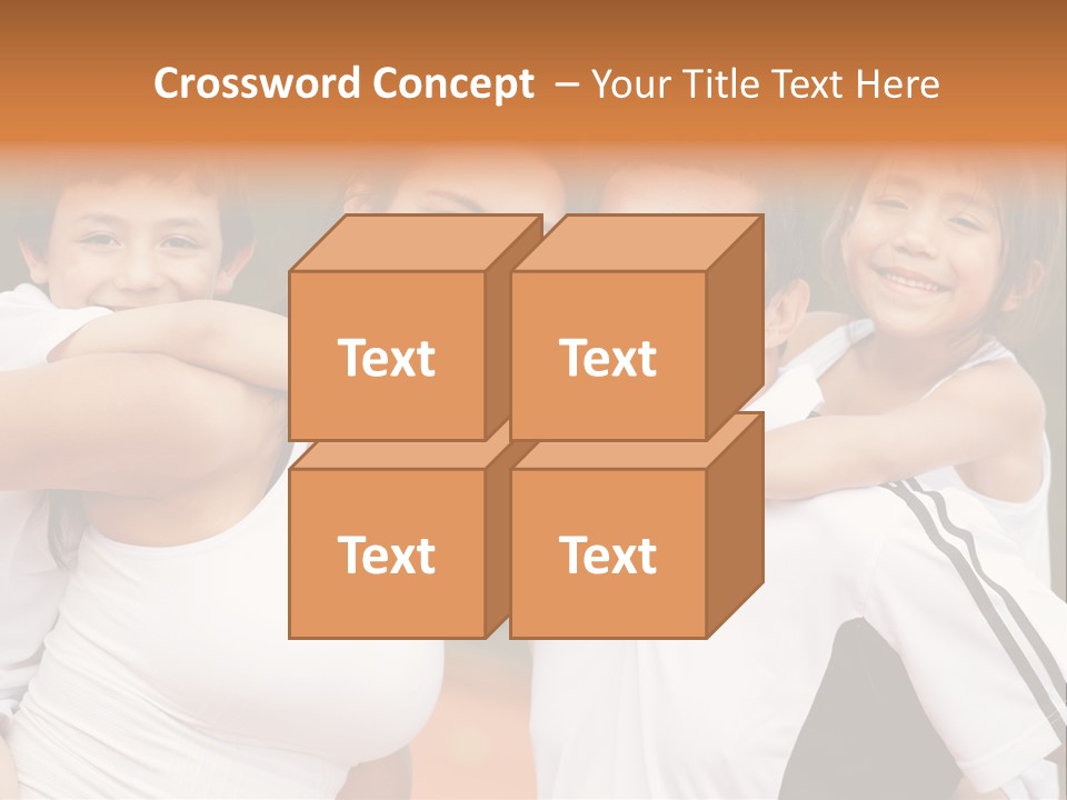 Fitness Match Smile PowerPoint Template