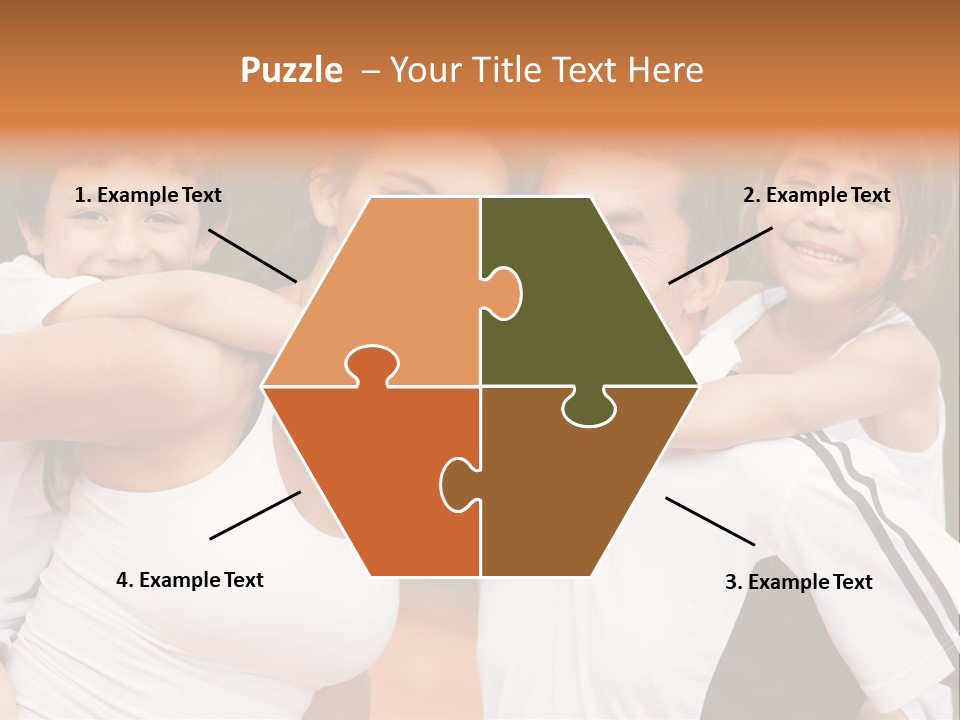 Fitness Match Smile PowerPoint Template