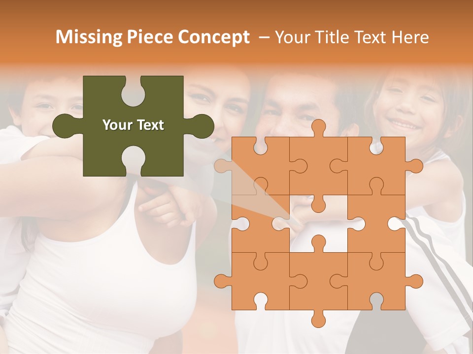 Fitness Match Smile PowerPoint Template