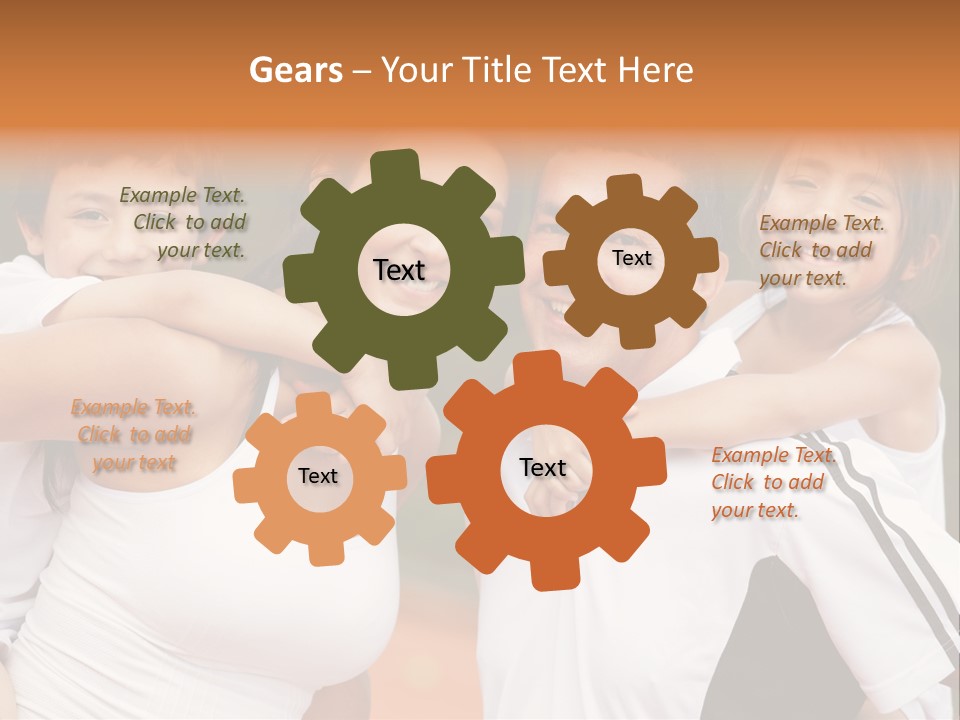 Fitness Match Smile PowerPoint Template