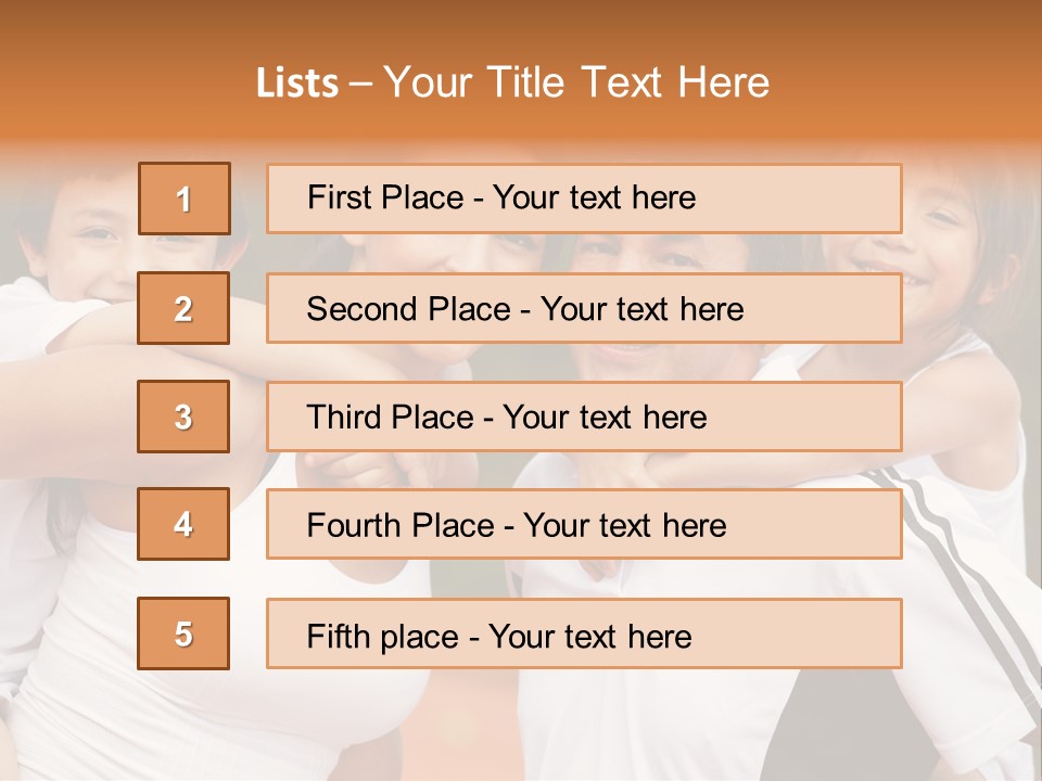 Fitness Match Smile PowerPoint Template