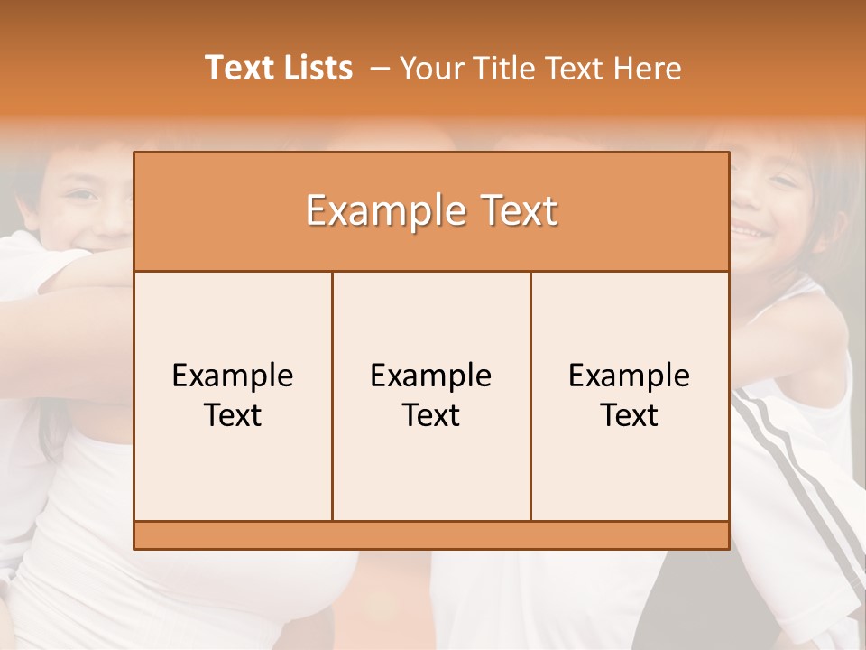 Fitness Match Smile PowerPoint Template