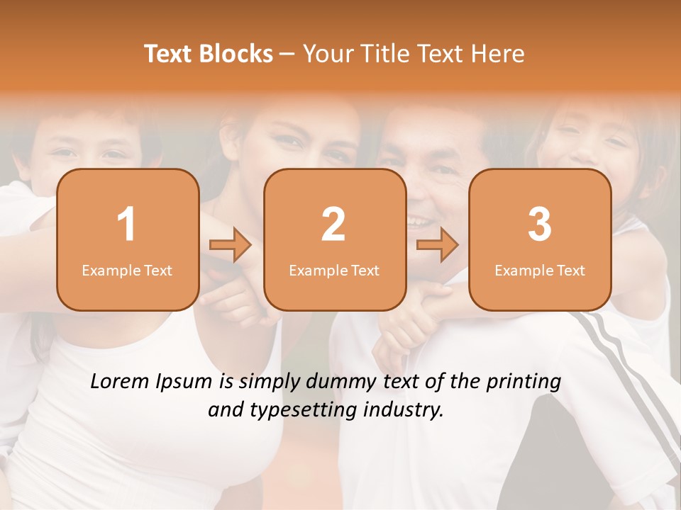 Fitness Match Smile PowerPoint Template