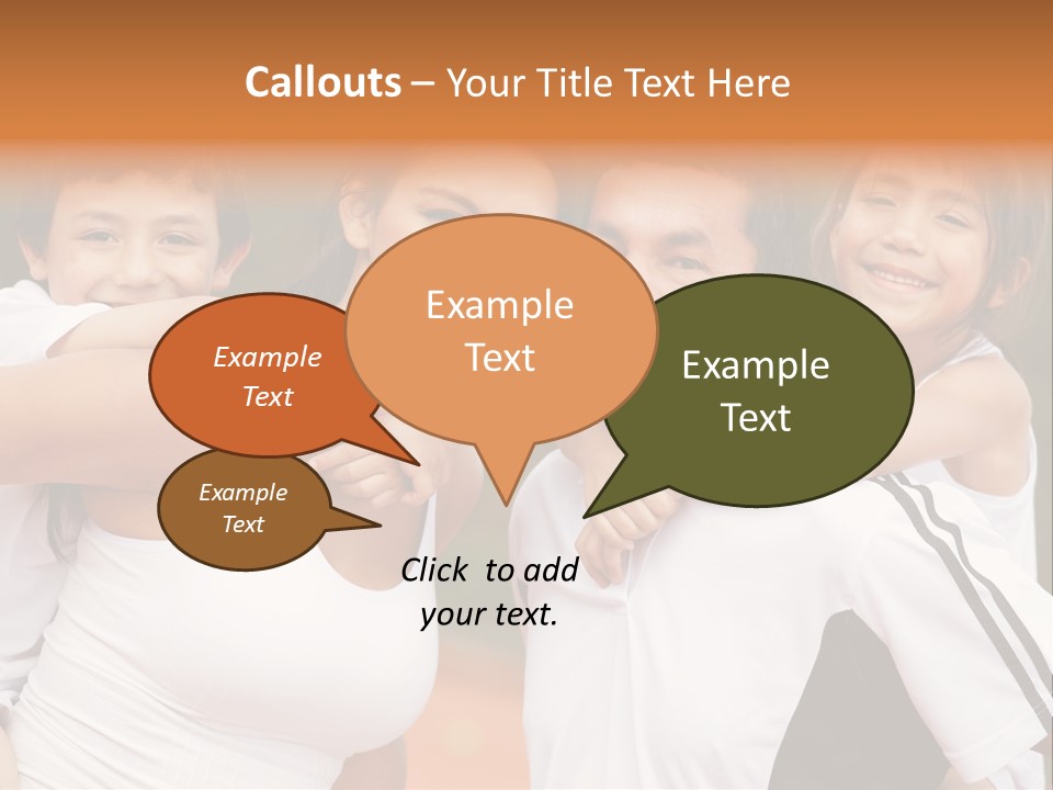 Fitness Match Smile PowerPoint Template