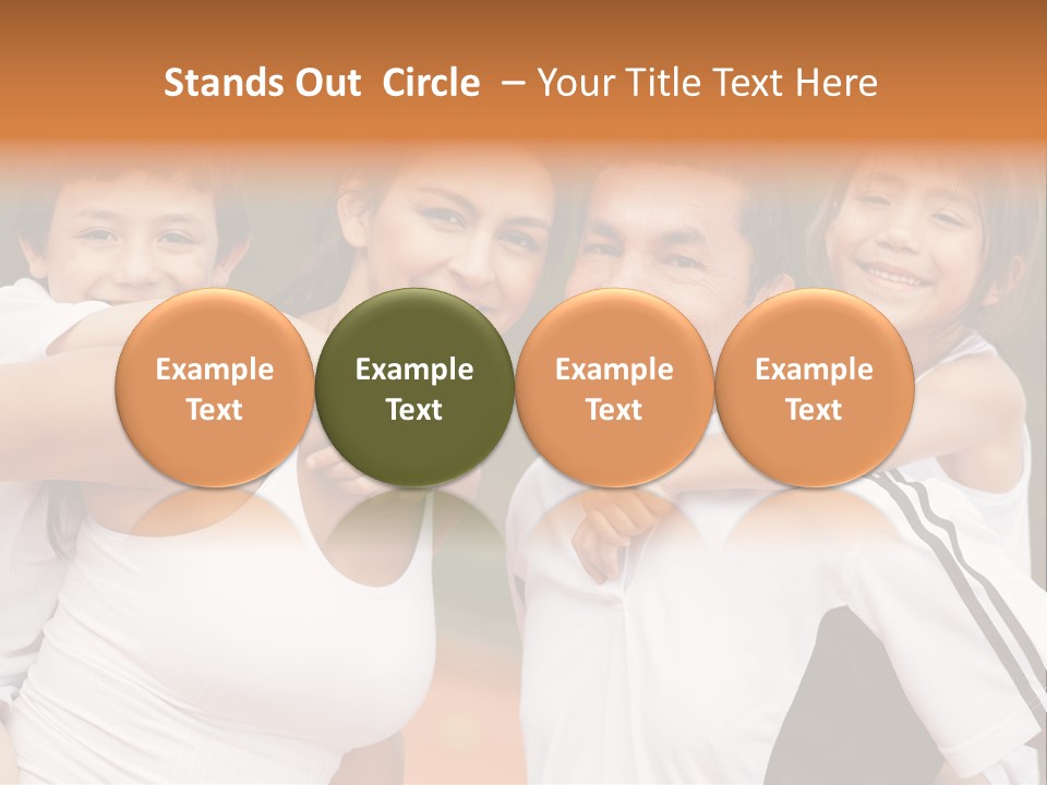 Fitness Match Smile PowerPoint Template