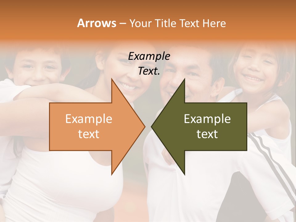 Fitness Match Smile PowerPoint Template