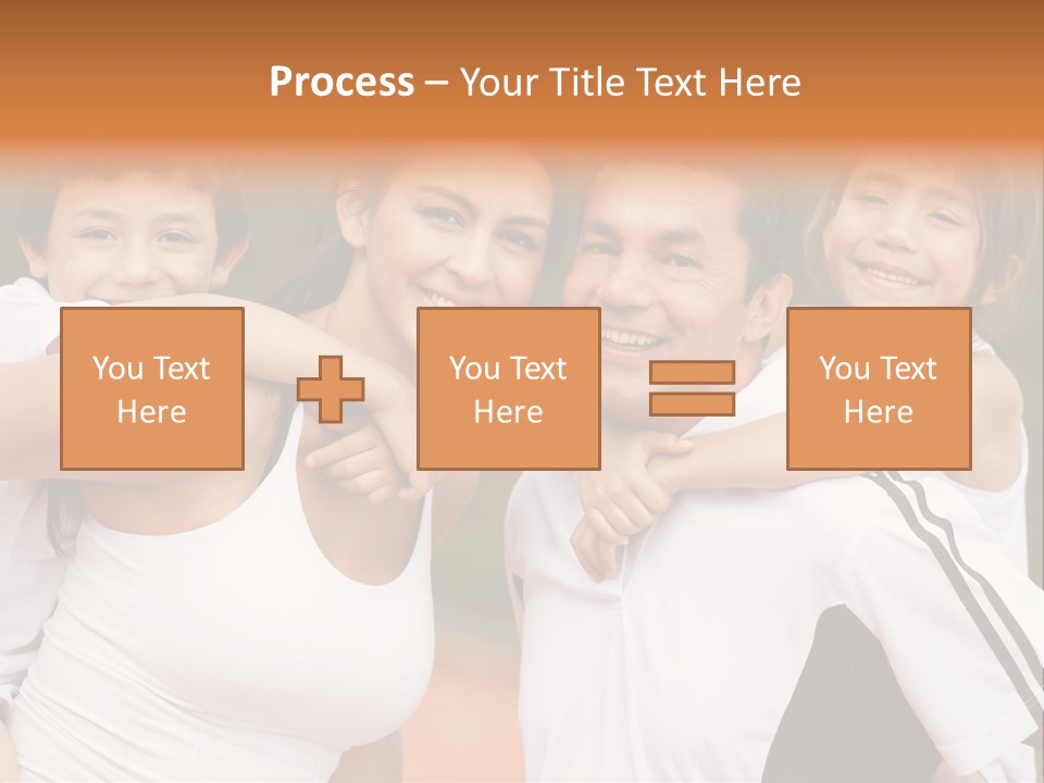 Fitness Match Smile PowerPoint Template