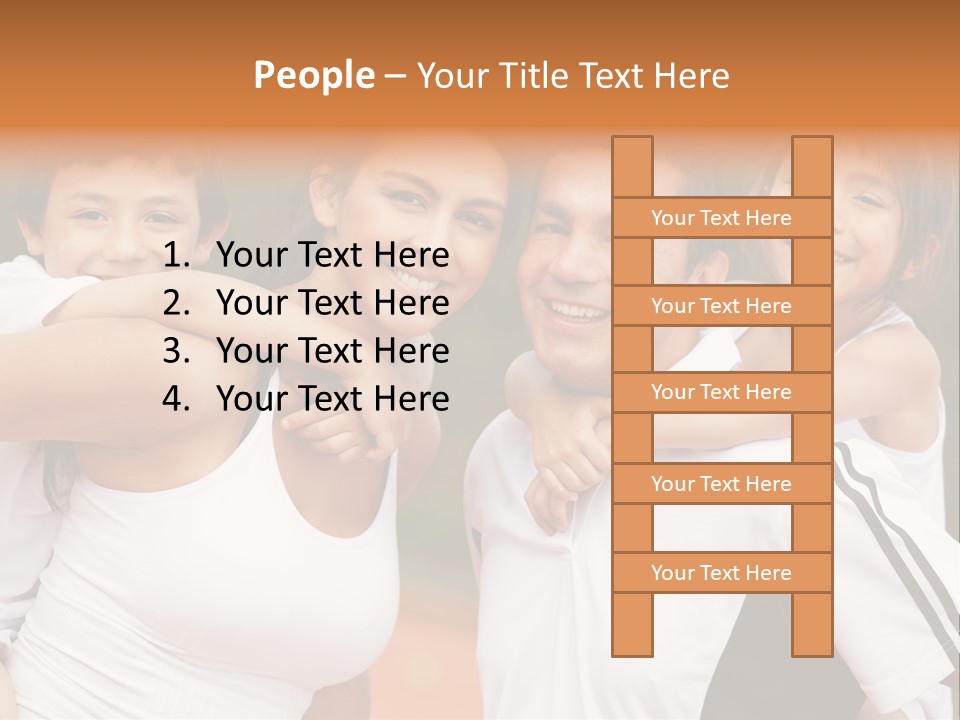 Fitness Match Smile PowerPoint Template
