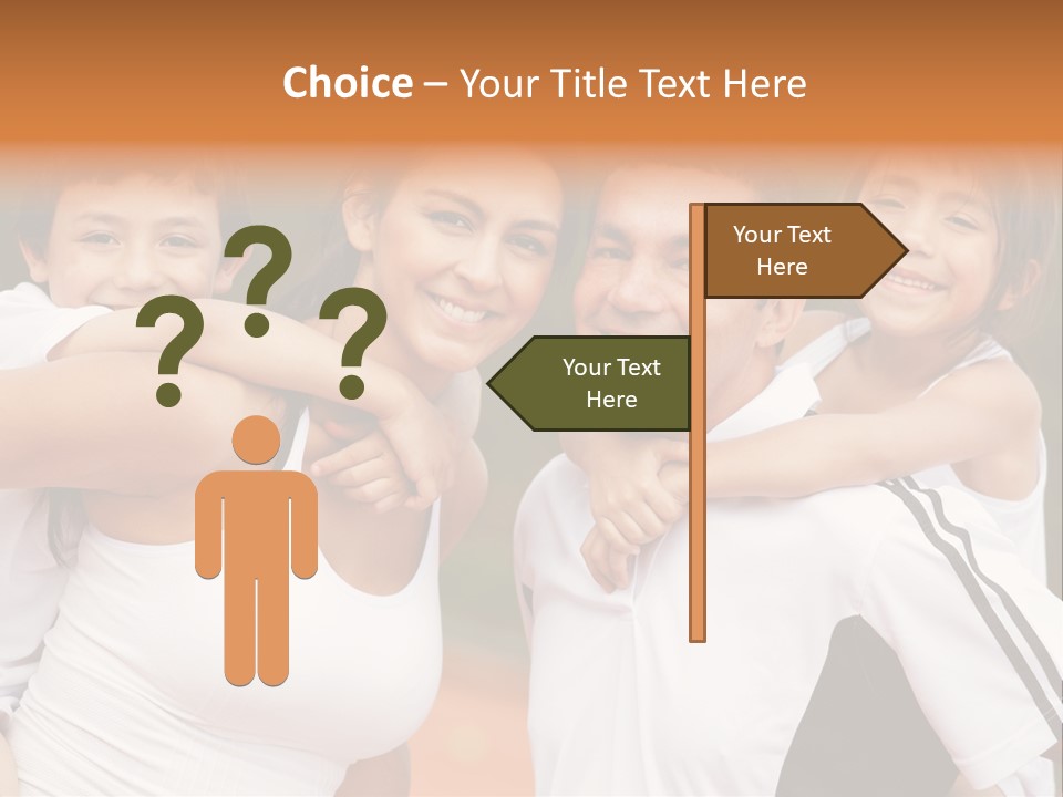 Fitness Match Smile PowerPoint Template