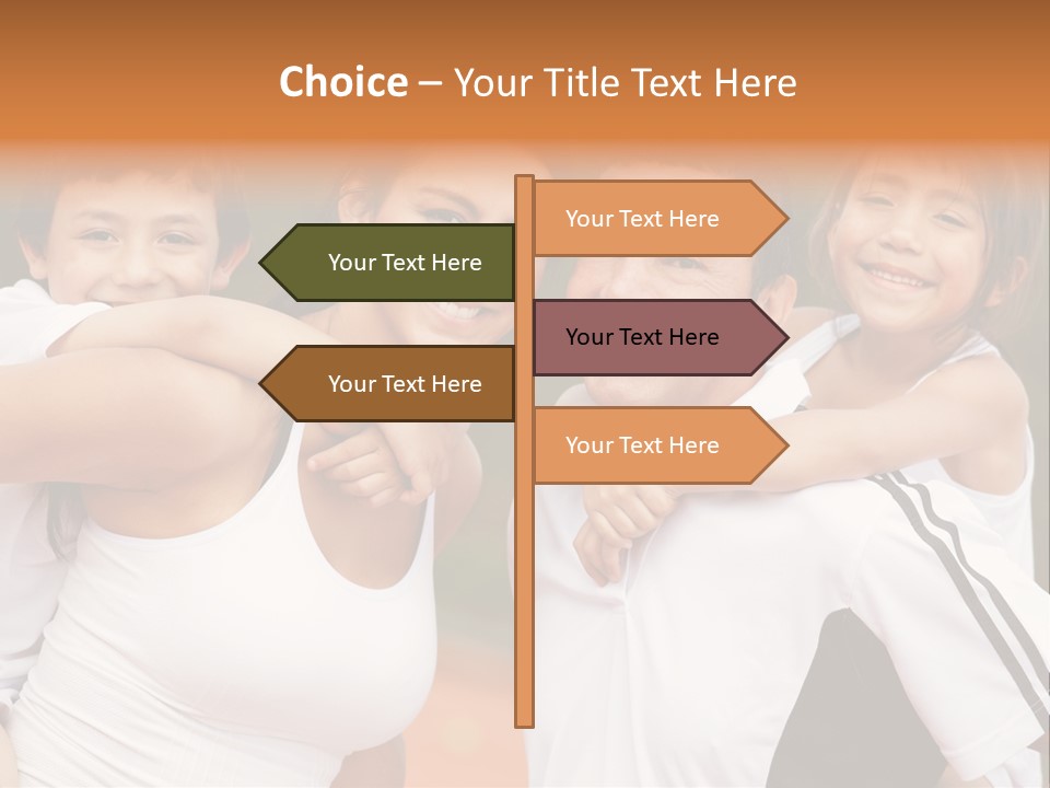 Fitness Match Smile PowerPoint Template