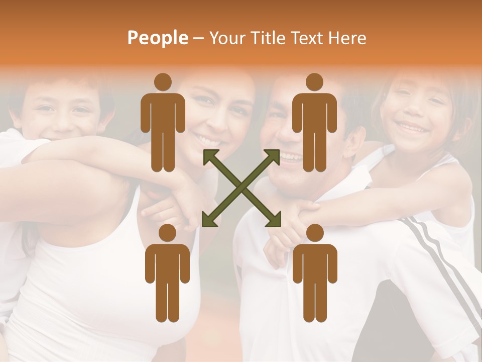 Fitness Match Smile PowerPoint Template