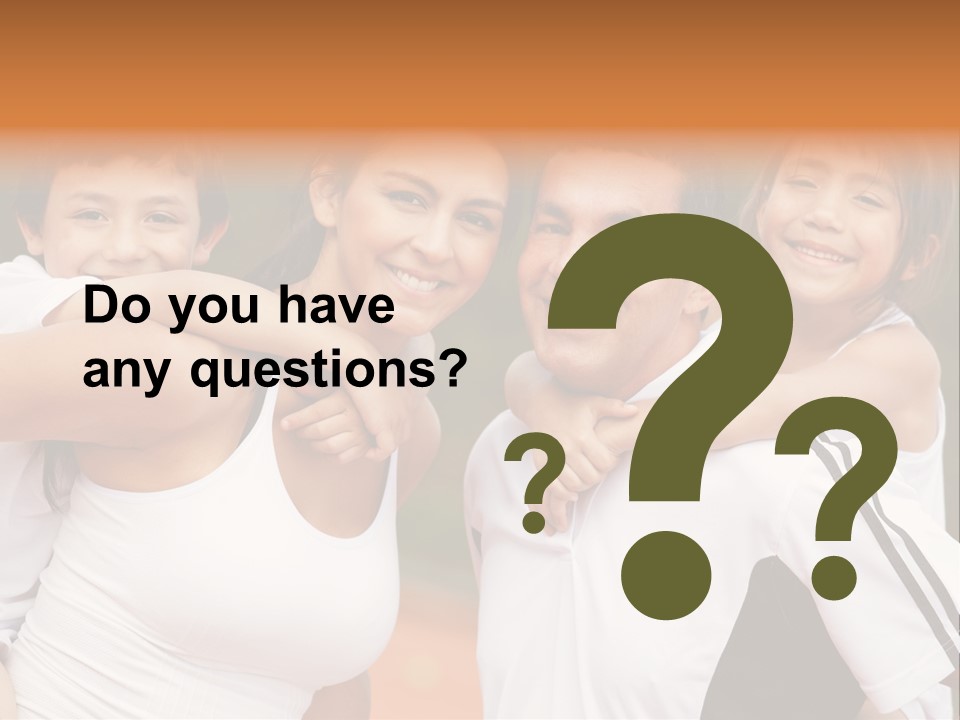 Fitness Match Smile PowerPoint Template