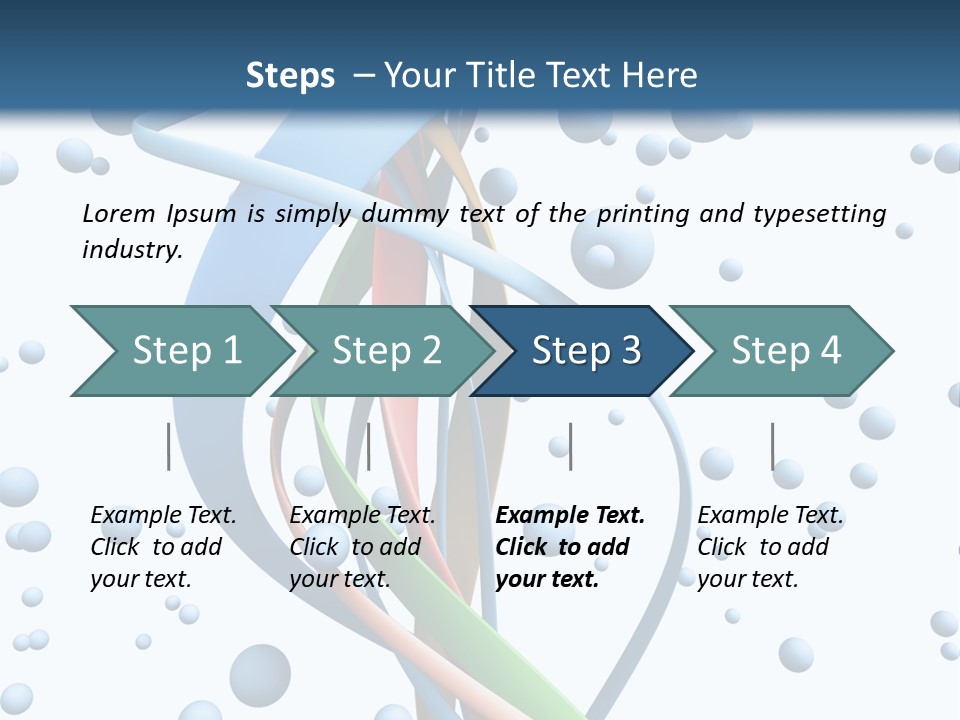 Life Chemistry Health PowerPoint Template