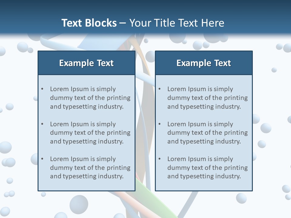 Life Chemistry Health PowerPoint Template