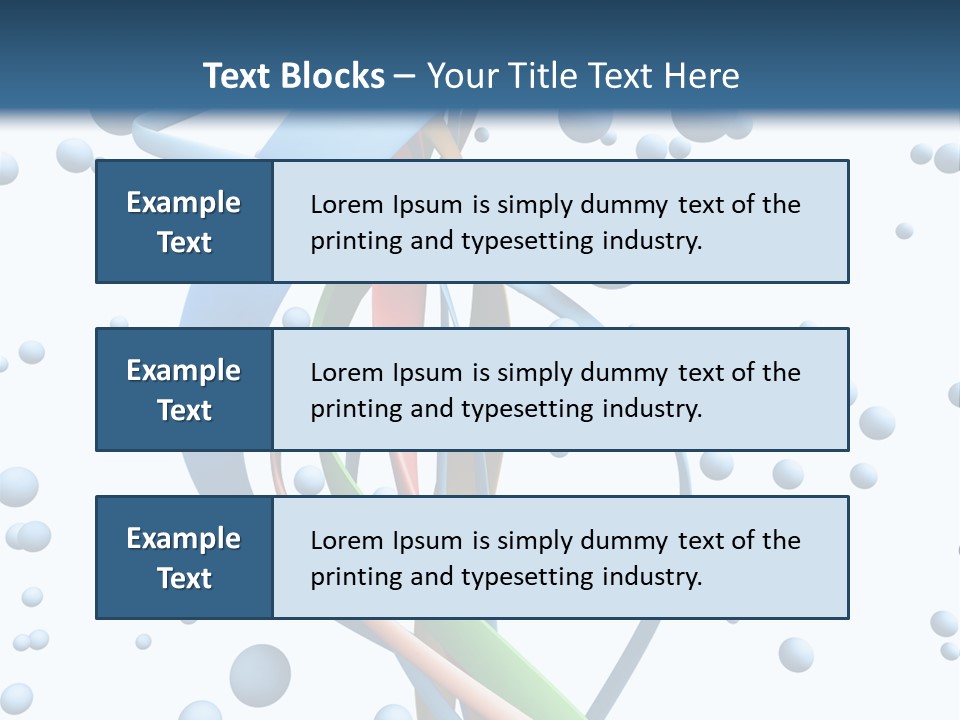 Life Chemistry Health PowerPoint Template