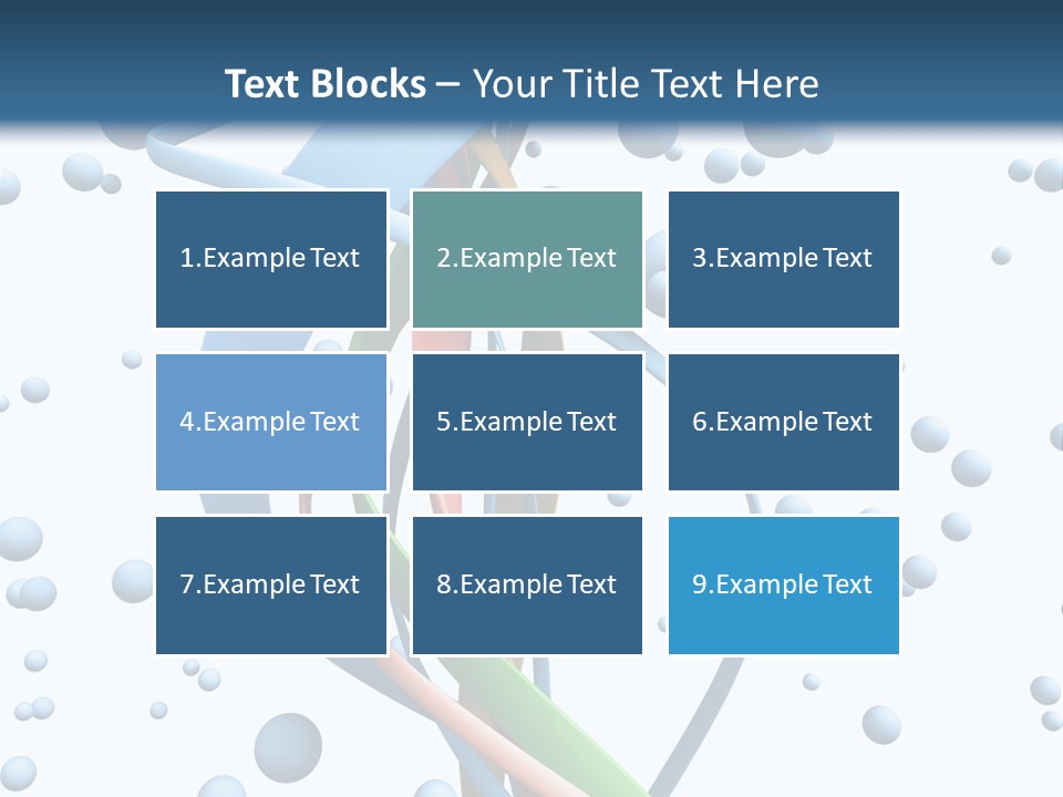 Life Chemistry Health PowerPoint Template
