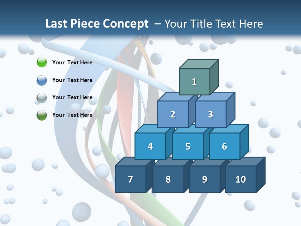 Life Chemistry Health PowerPoint Template