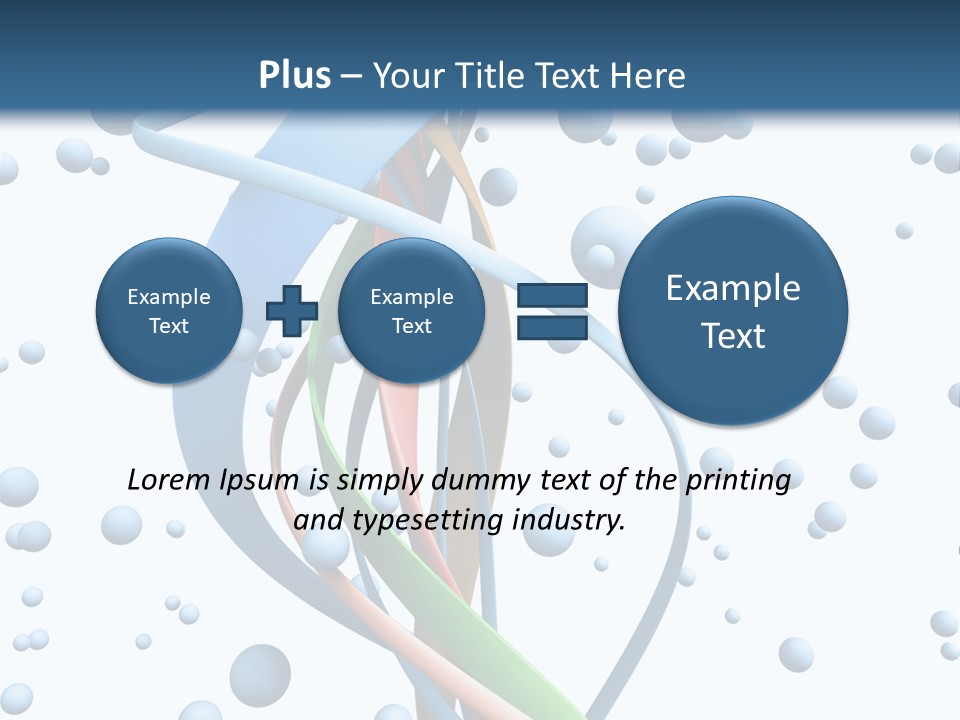 Life Chemistry Health PowerPoint Template