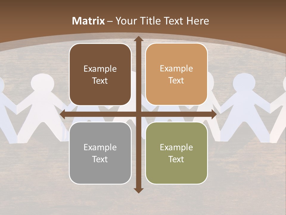 Men Togetherness Unity PowerPoint Template