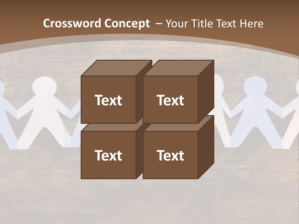 Men Togetherness Unity PowerPoint Template