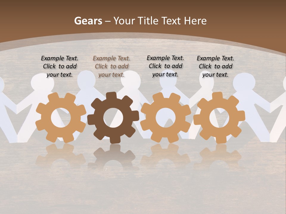 Men Togetherness Unity PowerPoint Template