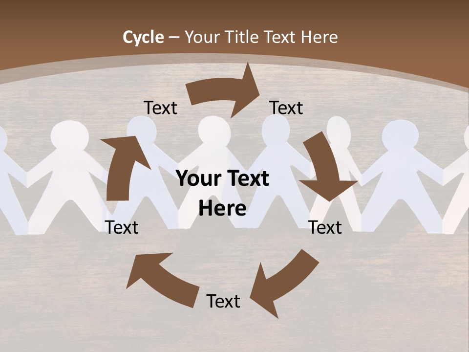 Men Togetherness Unity PowerPoint Template