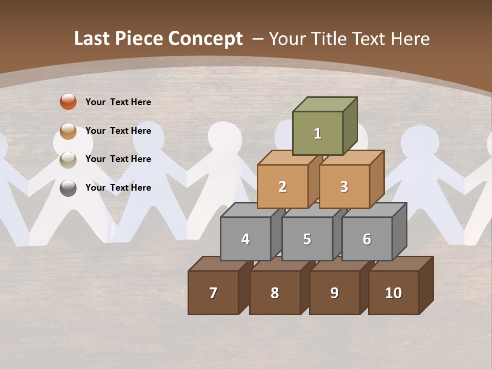 Men Togetherness Unity PowerPoint Template