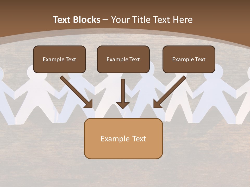 Men Togetherness Unity PowerPoint Template