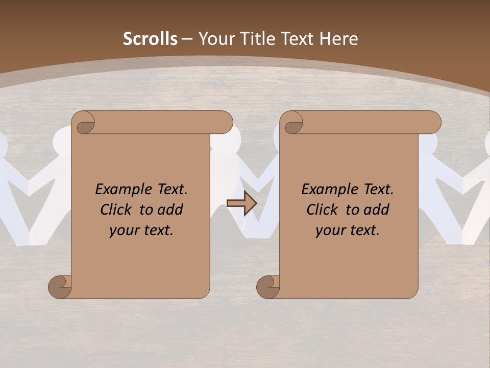 Men Togetherness Unity PowerPoint Template