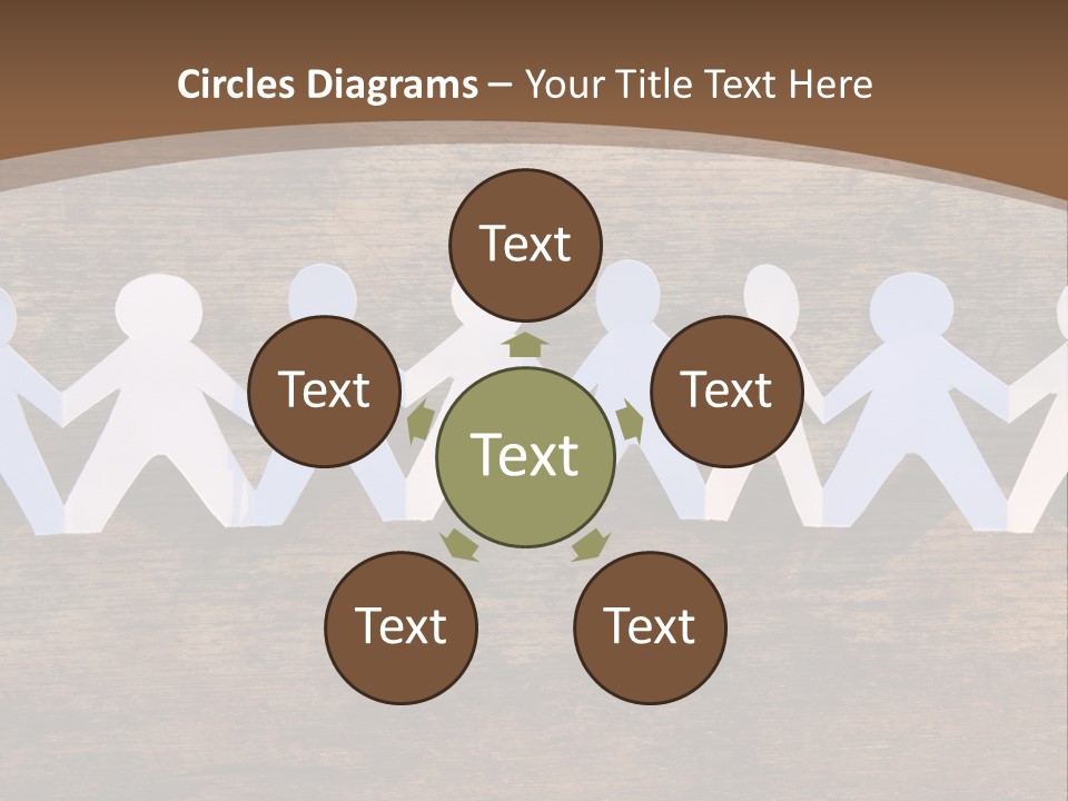 Men Togetherness Unity PowerPoint Template