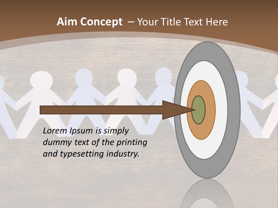 Men Togetherness Unity PowerPoint Template