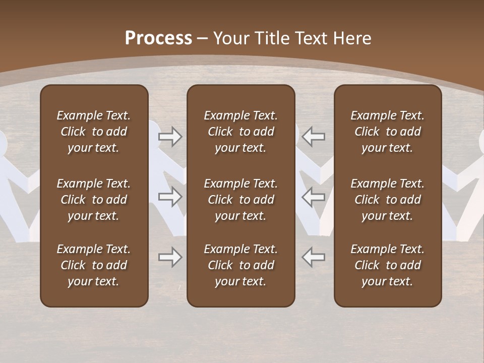 Men Togetherness Unity PowerPoint Template