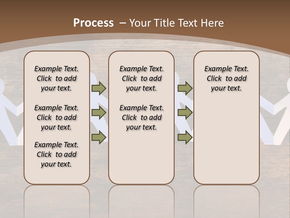Men Togetherness Unity PowerPoint Template