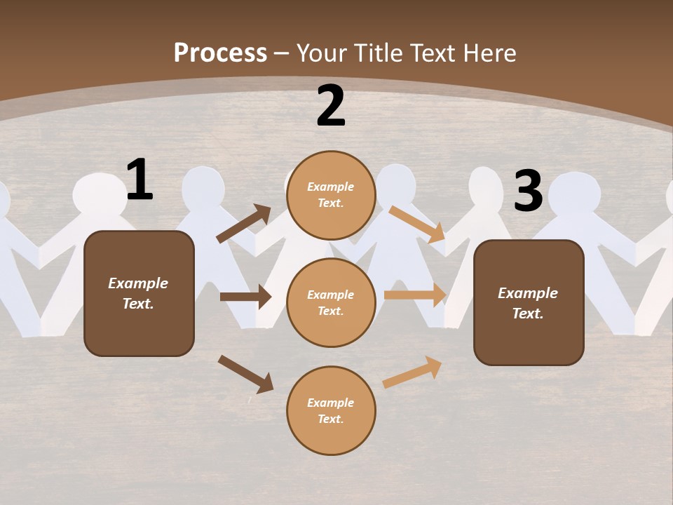 Men Togetherness Unity PowerPoint Template