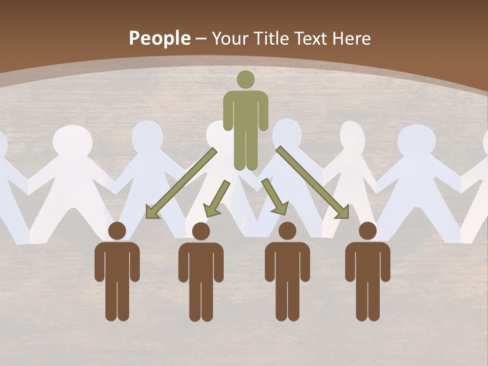 Men Togetherness Unity PowerPoint Template