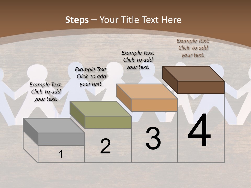 Men Togetherness Unity PowerPoint Template