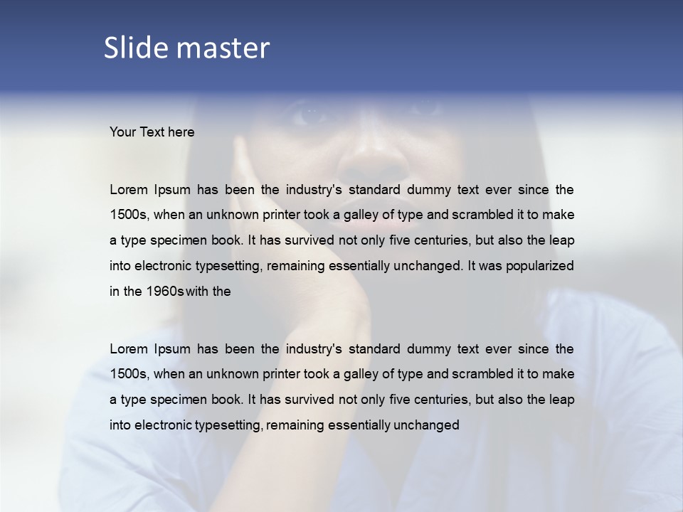 Mid  Wearying Somber PowerPoint Template