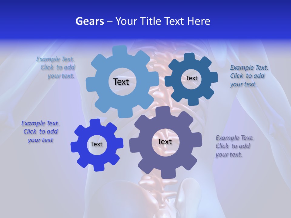 Xray People Pain PowerPoint Template