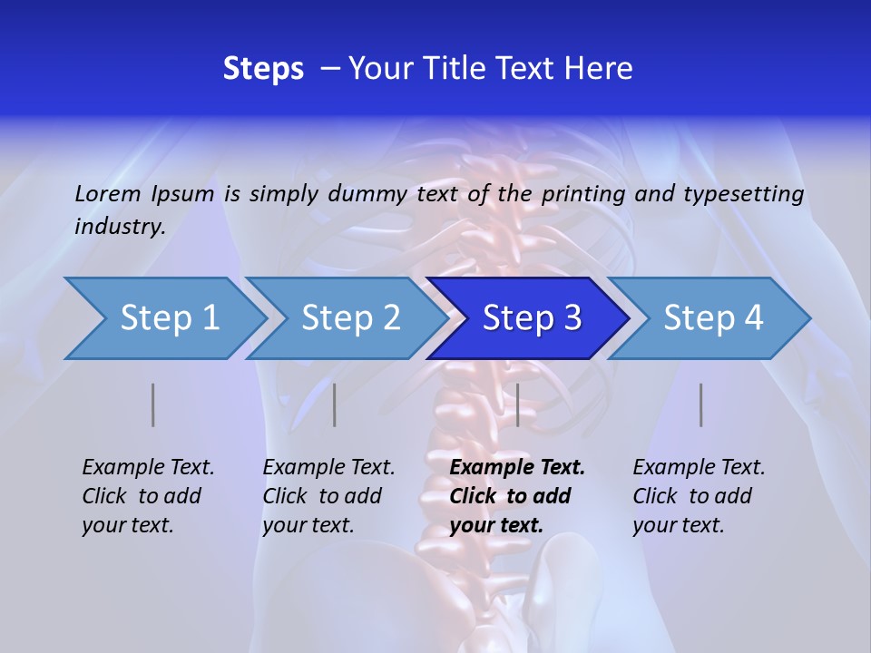 Xray People Pain PowerPoint Template