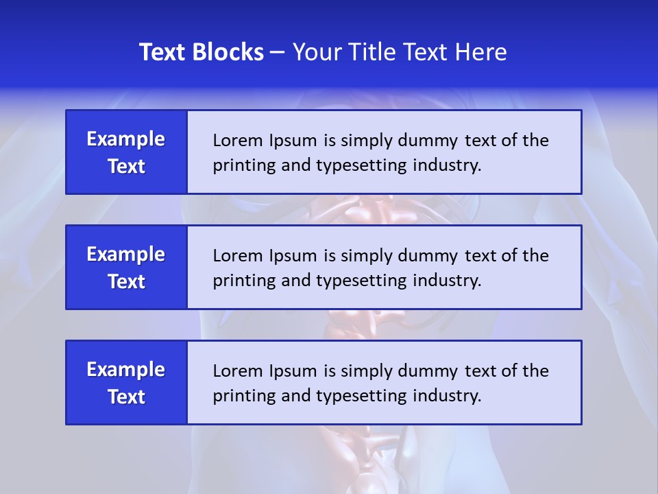 Xray People Pain PowerPoint Template