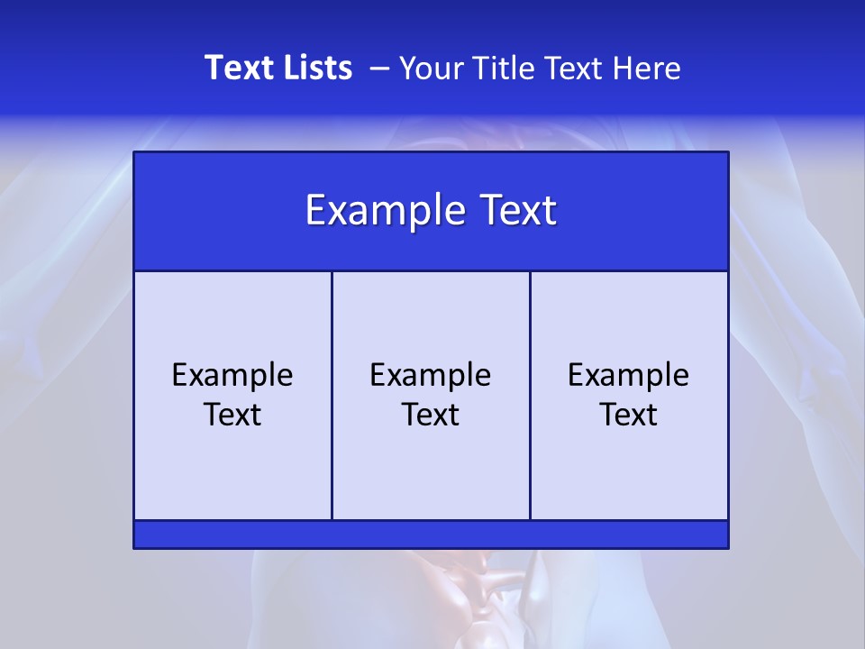 Xray People Pain PowerPoint Template