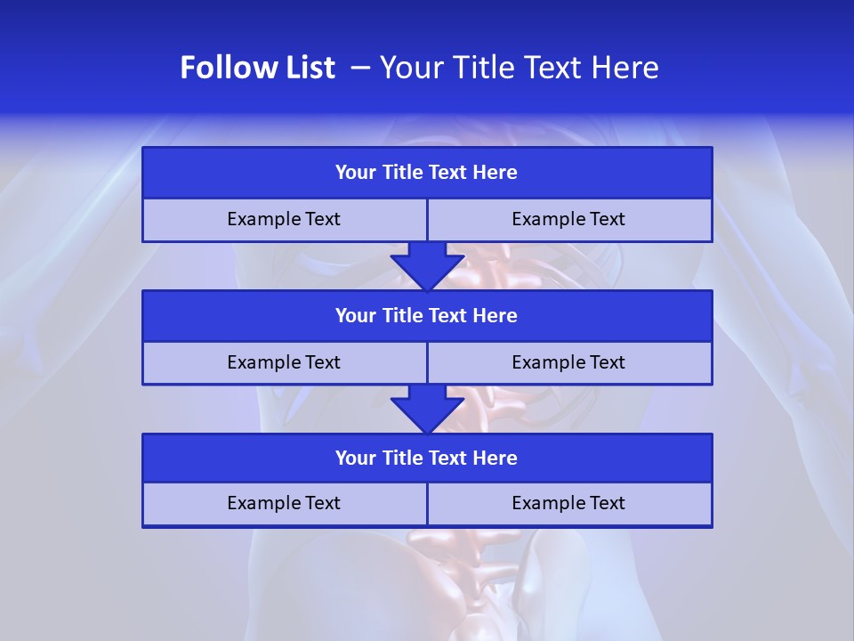 Xray People Pain PowerPoint Template