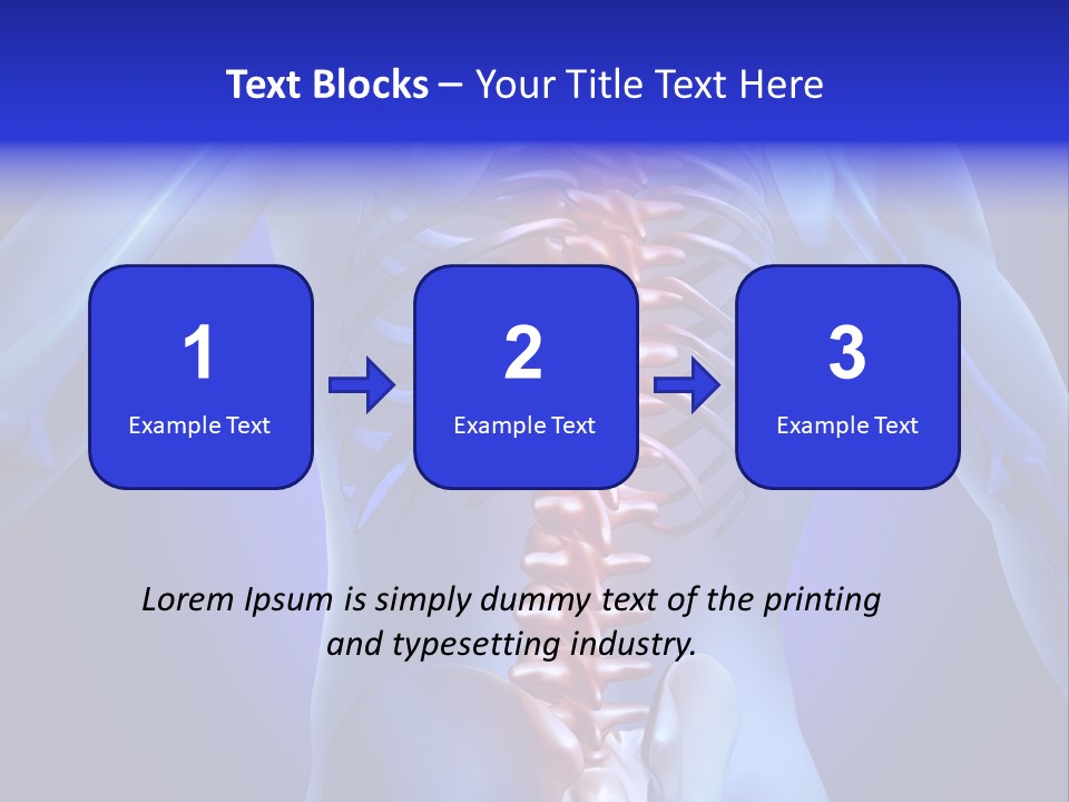 Xray People Pain PowerPoint Template