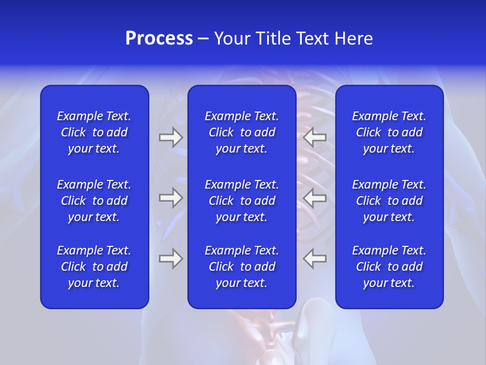 Xray People Pain PowerPoint Template