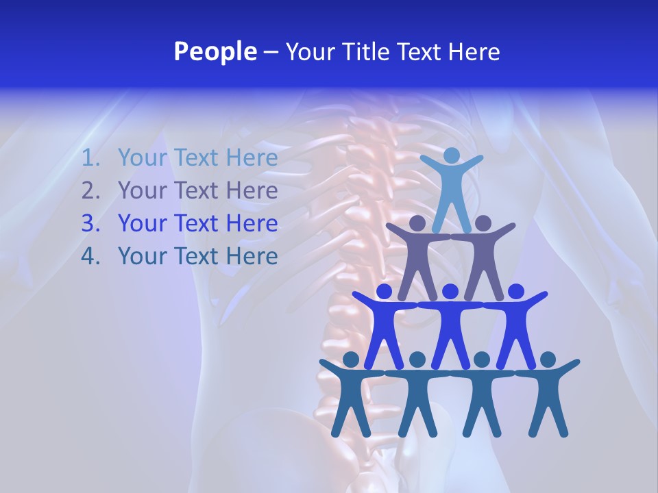Xray People Pain PowerPoint Template