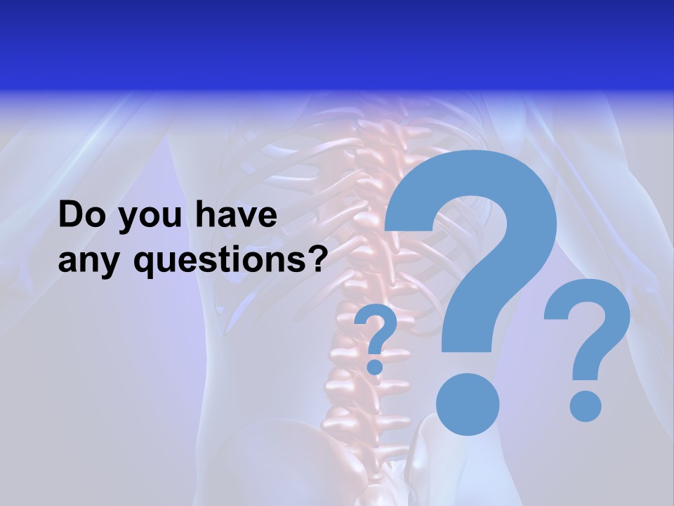 Xray People Pain PowerPoint Template