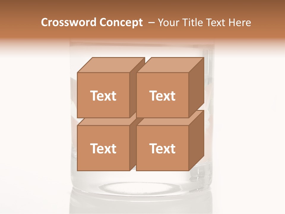 Toothpaste Glasses Smile PowerPoint Template