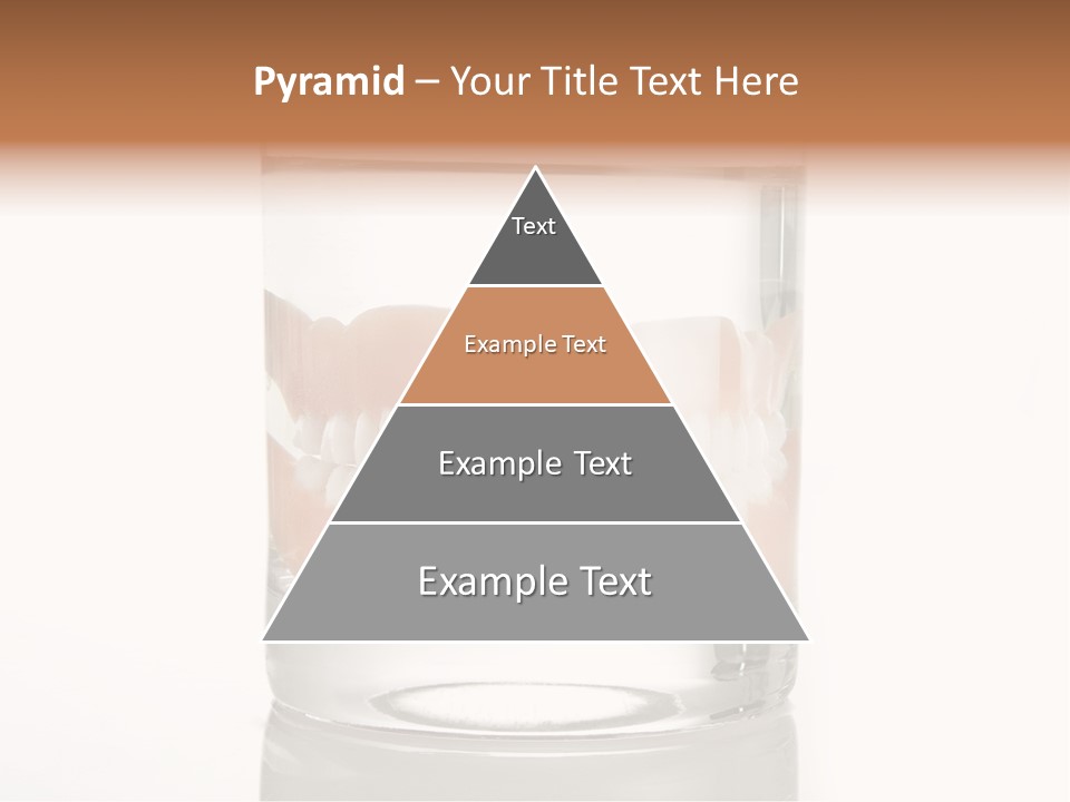 Toothpaste Glasses Smile PowerPoint Template